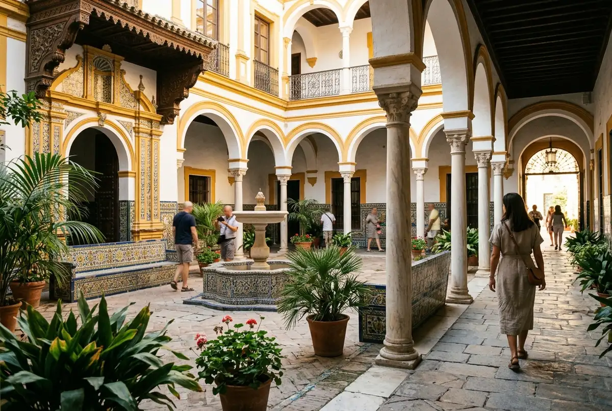 hospital de los venerables, editorial travel scene in Seville