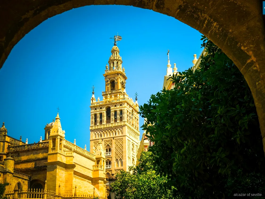 Kathedraal en Giraldatoren van Sevilla op de Alcázar combinatietour