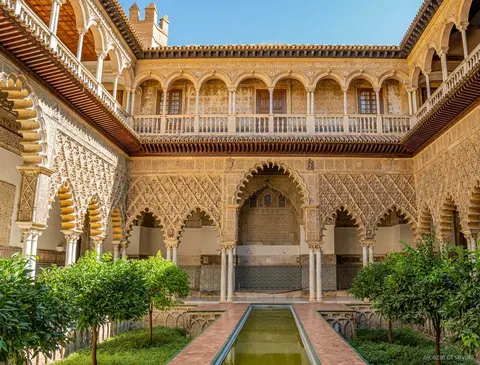 Visita sem guia do Alcázar de Sevilha com aplicativo de audioguia