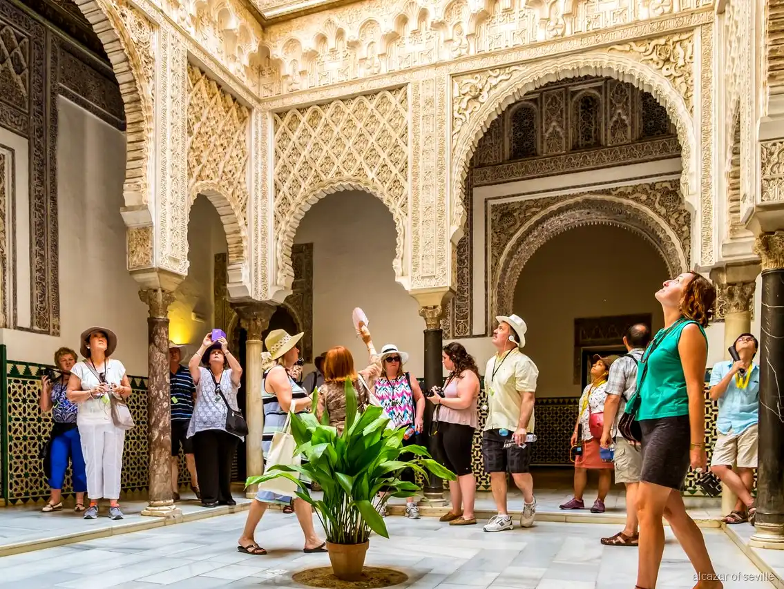 Jardines del Alcázar de Sevilla incluidos en la entrada