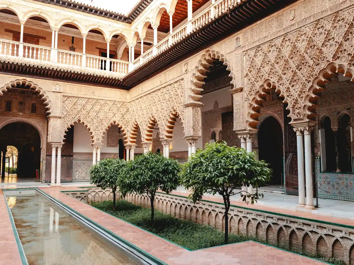 Sevilla Alcazar VIP erken giriş turu, açılıştan önce boş saray