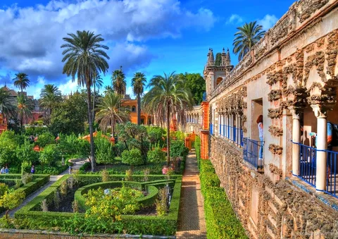 Tour guiado sin colas por el Alcázar de Sevilla, Patio de las Doncellas